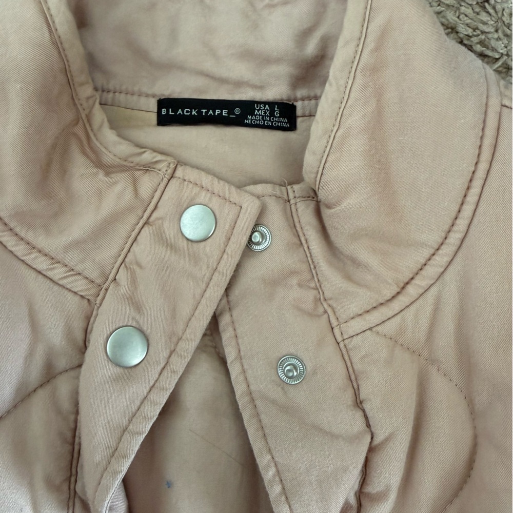 Black Tape Blush Quilted Jacket - Picture 2 of 3
